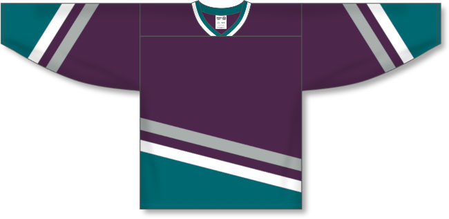 Anaheim Ducks Style Team Color Throwback Hockey Jersey