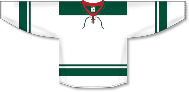 Minnesota Wild Style White Hockey Jersey