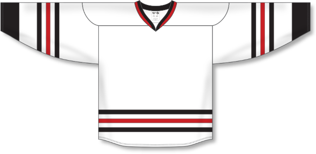 Chicago Blackhawks Style White Hockey Jersey