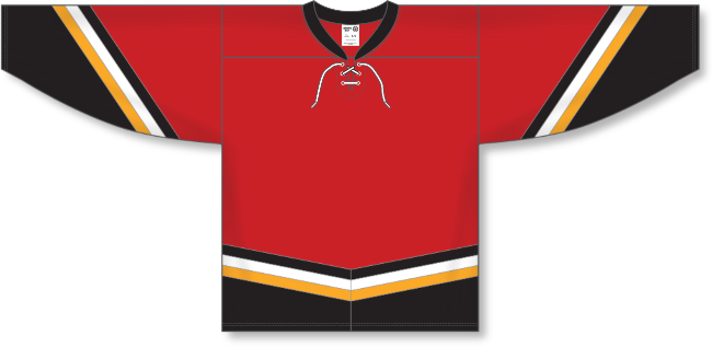 Calgary Flames Style Team Color Throwback Hockey Jersey