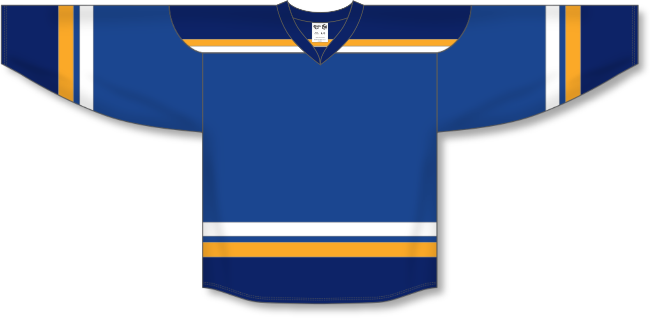 St. Louis Blues Style Team Color Hockey Jersey