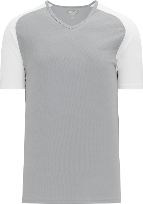 Raglan Pullover Baseball Jersey - Gray/White