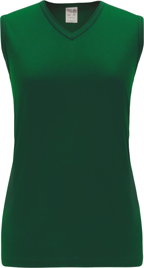 Ladies LF635L Dryflex Lacrosse Jersey - Dark Green