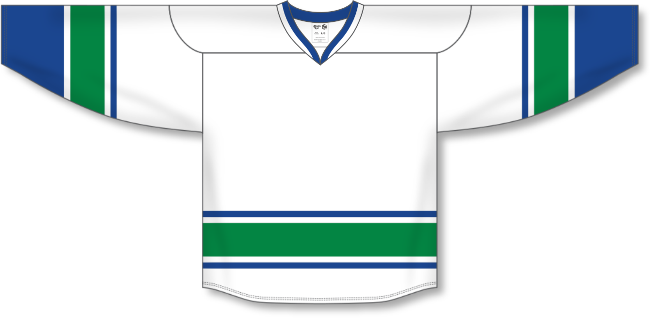 Vancouver Canucks Style White Hockey Jersey