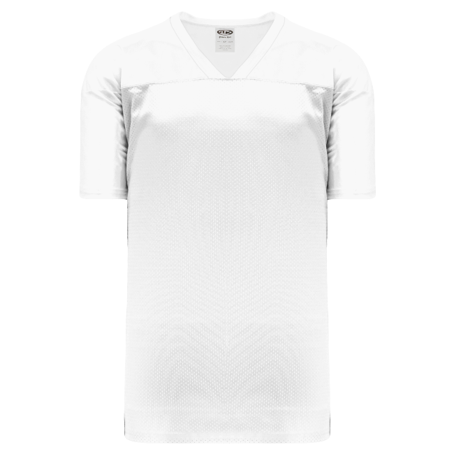 Adult F810 Blank Football Jersey - White