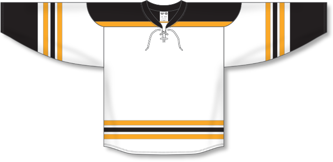 Boston Bruins Style White Hockey Jersey