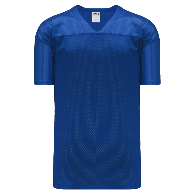 Adult F810 Blank Football Jersey - Royal Blue